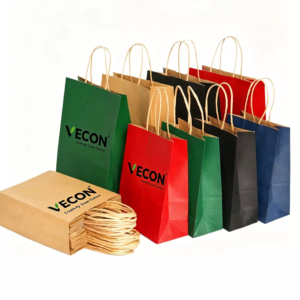 Cómo la bolsa de compras de papel personalizada con logotipo ayuda a las marcas a mejorar el valor del embalaje y la experiencia del cliente