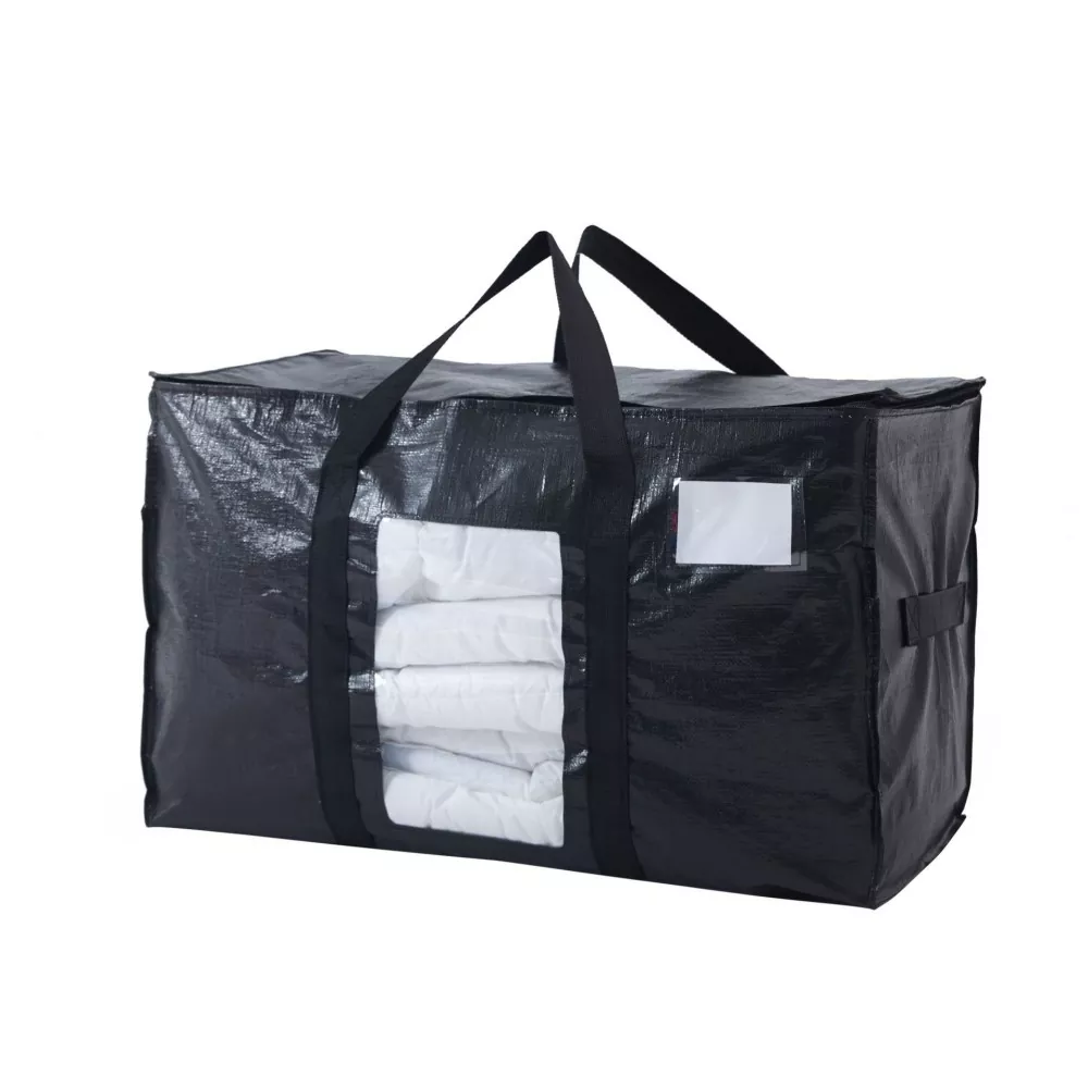 Bolsa de almacenamiento transparente debajo de la cama con ventanas