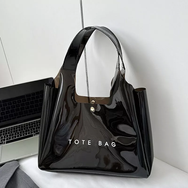Bolso de mano transparente de PVC de moda