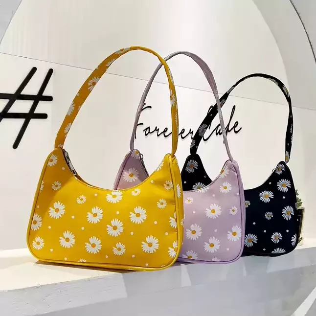 Mini bolso de hombro portátil de nailon