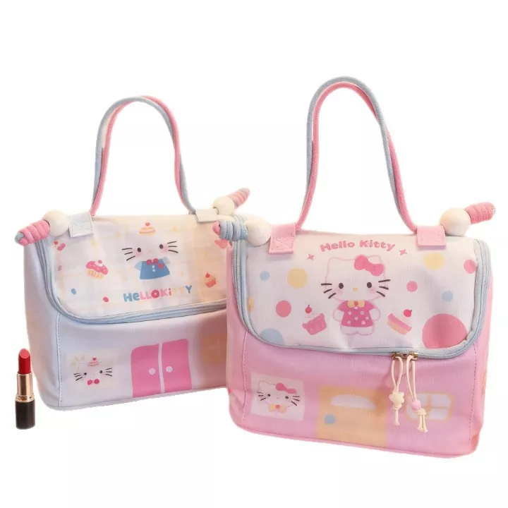 Bolsa cosmética de cuero suave de PU