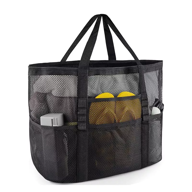 Bolso tote de playa grande de malla