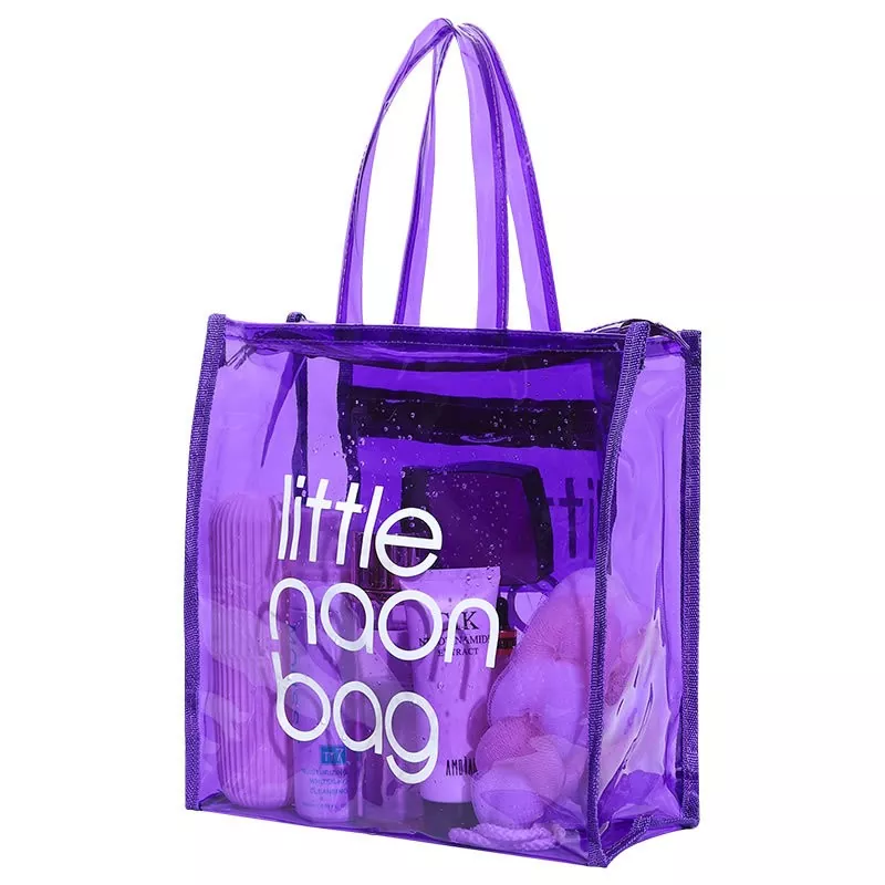Bolsa de compras de PVC reutilizable lavable